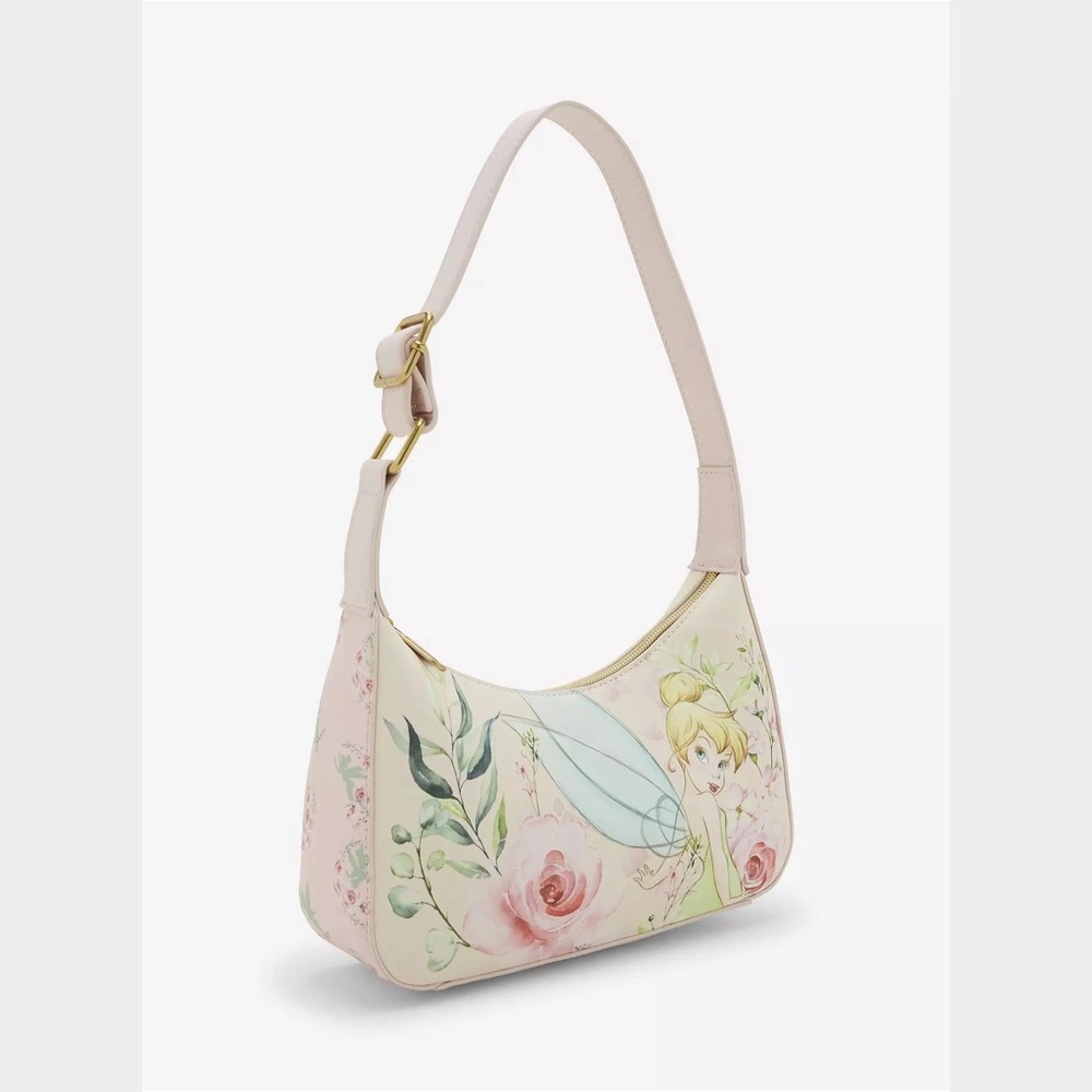 Loungefly Disney Tinker Bell Flora Baguette - Picture 2 of 9